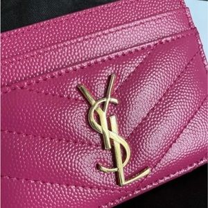 Saint Laurent Card Holder. Brand New. Never Used. Authentic.